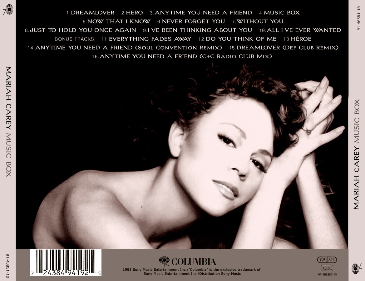 Mariah Carey - Music Box - Music